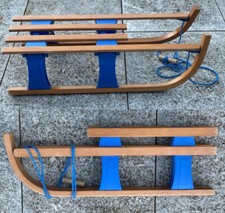 TCM Schlitten faltbar, Klapp-Rodel, Faltschlitten, 90x39x27 / 90x31x8, 4,7kg