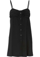 Long-Blusentop Gr. 42 Schwarz