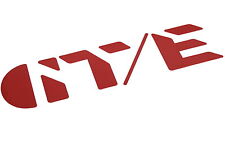 Original Neu NOS Rot Opel Manta Gt / E Aufkleber Ascona Exklusive Irmscher GTE