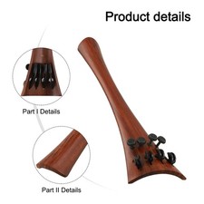 Klassischer Cello Saitenhalter in Redwood leichtes und praktisches Zubehör