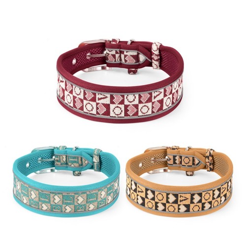 Hundehalsband mit polsterung - mit,