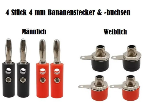 Stück bananenstecker - 4, &