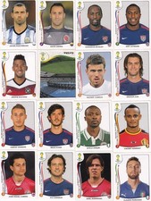 129 x Panini Sammelbilder