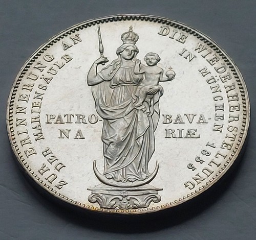 Bayern doppelgulden 1855 - bayern,,