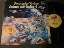 Commander Perkins - Saturn ruft Delta-4 Hörspiel LP Europa Folge 5 Vinyl Platte 