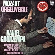 LP Wolfgang Amadeus Mozart , Daniel Chorzempa Orgelwerke NEAR MINT Philips
