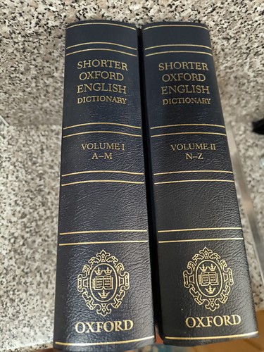 The shorter oxford english - shorter,