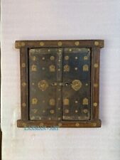 Antik Fenster Holz Messing