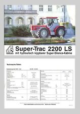 Schlüter Super-Trac 2200 LS Liebherr Motor Original 1993