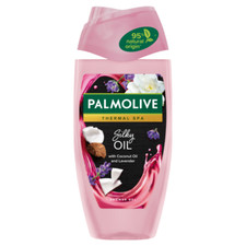16,53€/L  - 6x Palmolive Duschgel Silky Oil – Coconut Oil & Lavender – 250ml
