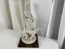 Porzellan figur dame - dame, mit