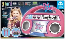 7 in 1 Karaoke K1 System Wireless - i Dance mit 2 Mikrofone