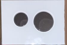 TECE- Loop Glas Betätigungsplatte weiß/Tasten chrom-glanz 9240660