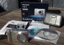 Panasonic Lumix TZ 7 m.Zubehörpaket,teildefekt !,guter.Zustand.