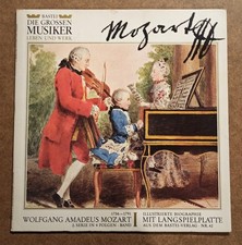 Bastei Die großen Musiker - Mozart LP, sehr gut erhalten