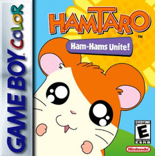Hamtaro + Hülle - Nintendo Gameboy Color Spiel + Neue Batt. - PAL - EUR