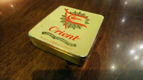 Antik zigarettendose etui - antik,