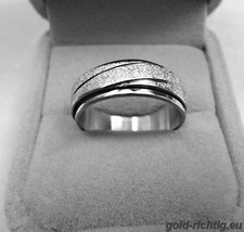 Edelstahl Damen Drehring