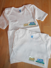 2 x Sanetta Doppel Moppel Unterhemden weiß Gr. 86/92 *neu*