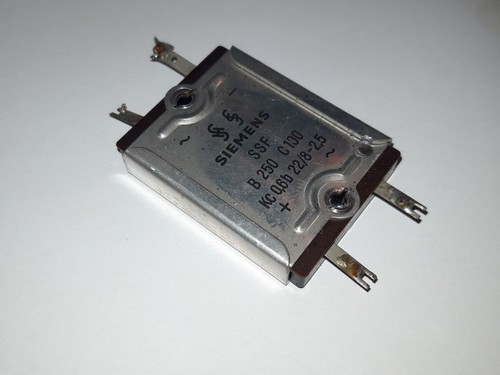 Gleichrichter siemens 250 c - b,