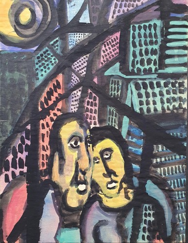 Aquarell auf papier - aquarell,