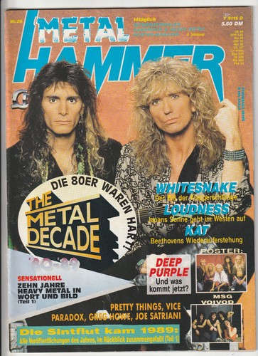 Metal hammer 26 - hammer, #26/1989