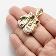 Doppel Boxhandschuh Anhänger