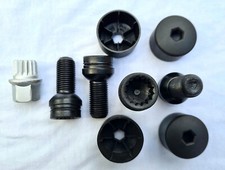 Originale VW Seat Audi Skoda Felgenschlösser Radsicherung Radschrauben  M 14