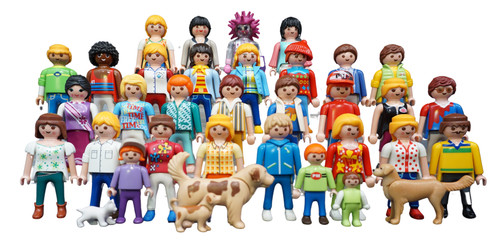 Playmobil mega konvolut city - mega,