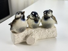  Goebel Figur Porzellan CV121 Spatzen 11,5 x 17 cm. Top Zustand