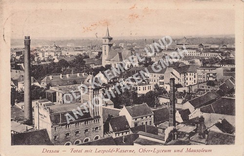 Postkarte dessau - ak,