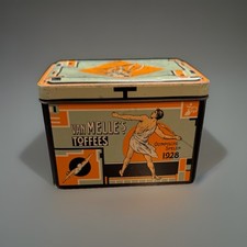 Antik Blechkasten Blechdose