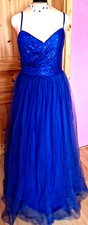 Zauberhaftes ABENDKLEID/Hochzeit/Gr. XL/ blau