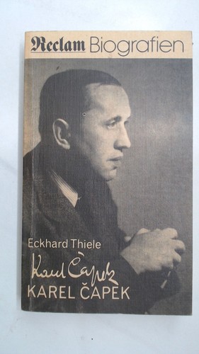 Karel capek reclam - karel, (reclam