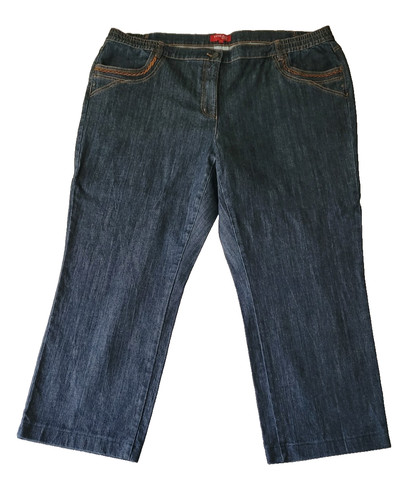 Damen capri hose stretchjeans - ,