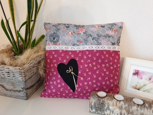Kissenhülle cm rosa - kissenhülle, 40
