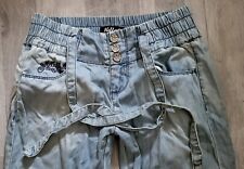 Original Killah Miss Sixty Baggy Cargo Jeans vintage in Gr. 26/32 hellblau