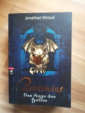 Jonathan Stroud - BARTIMÄUS Das Auge des  Golem * FANTASY Roman Band 2