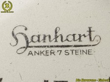 Vintage Stoppuhr Hanhart Anker