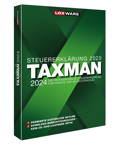 Taxman 2024 steuersoftware - taxman,