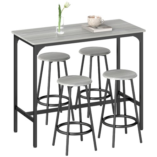 Bartisch mit barhocker set - bartisch,