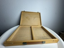Echtholz Zeichenkoffer Holzbox