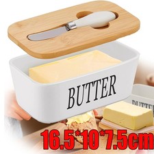 Keramik Butterdose Große