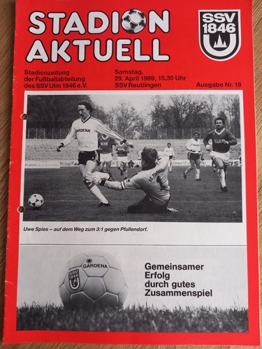 Fussball programm oberliga - programm,