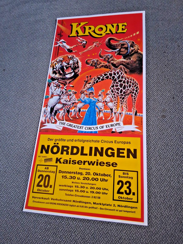 1994 plakat 62x30 - , krone