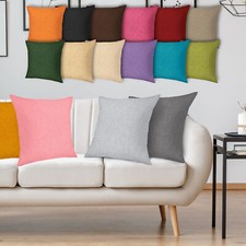 Kissenbezug Kissenhülle Kissen ANRO Dekokissen Sofakissen Zierkissen Leinenoptik