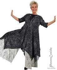 LAGENLOOK Bluse-Mantel