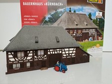 Faller H0 130575 Bauernhaus Kürnbach + Preiser Traktor Lasercut Bauernhof HO