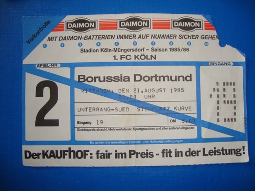Ticket köln bvb - ticket,