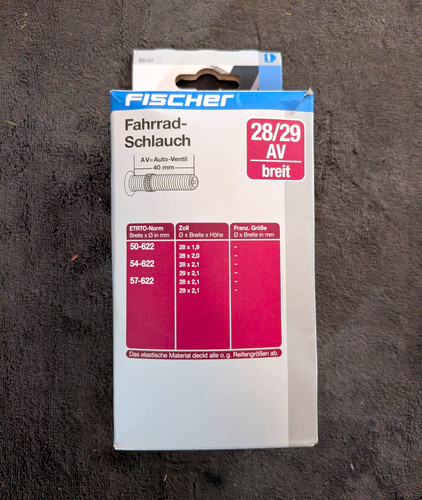 Fischer fahrradschlauch 29 - fahrradschlauch, 28/29
